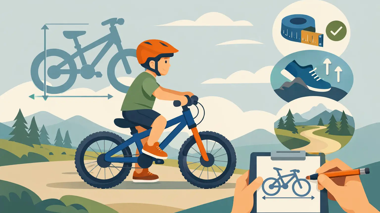 How to Size a Kids Bike for Proper Trail Fit