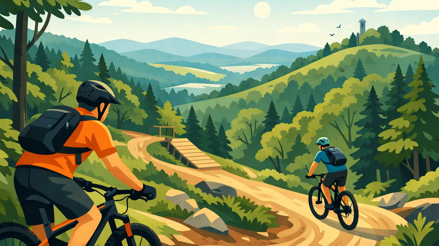 Surrey Hills Mountain Bike Trails Guide
