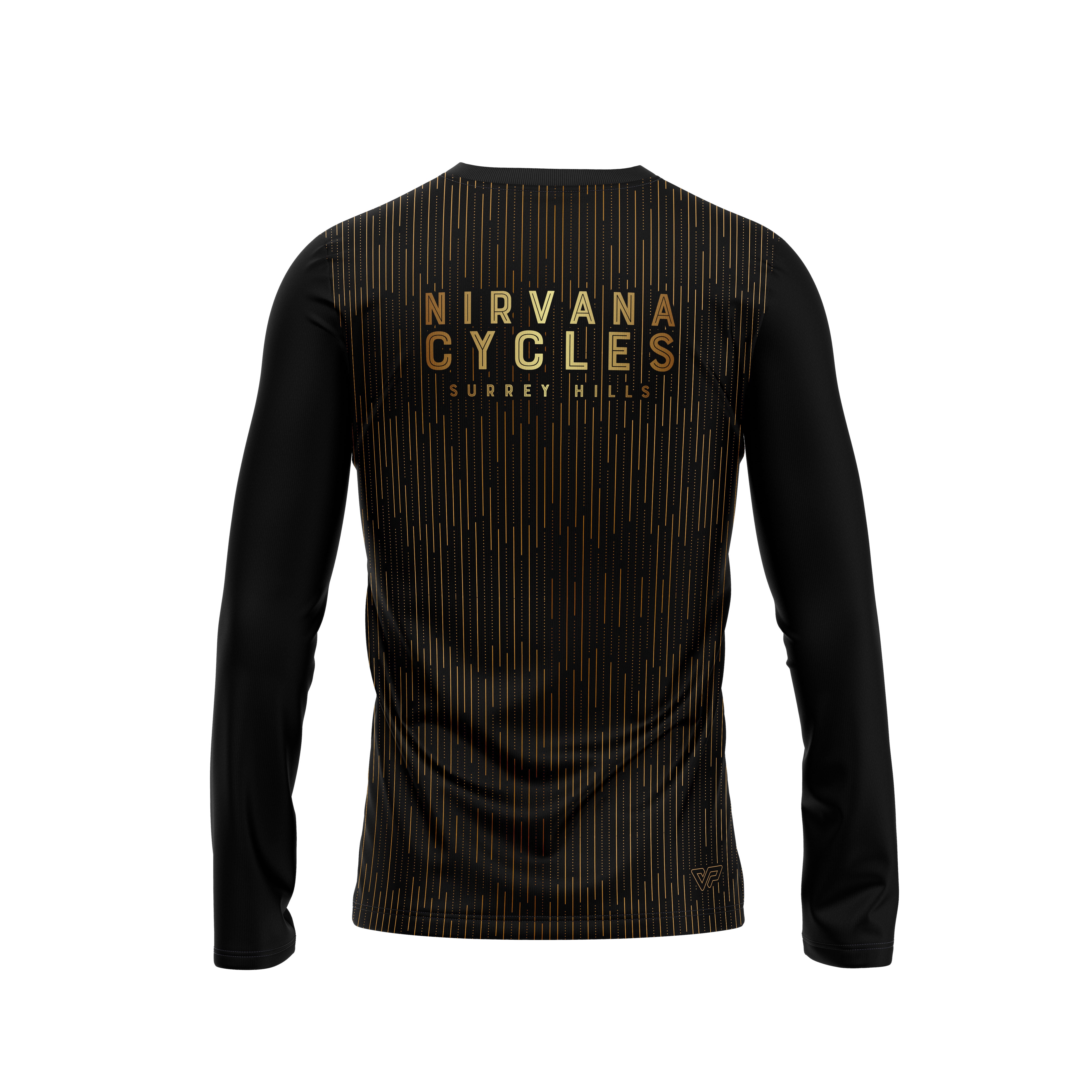 Nirvana Cycles Long Sleeve Jersey Rear