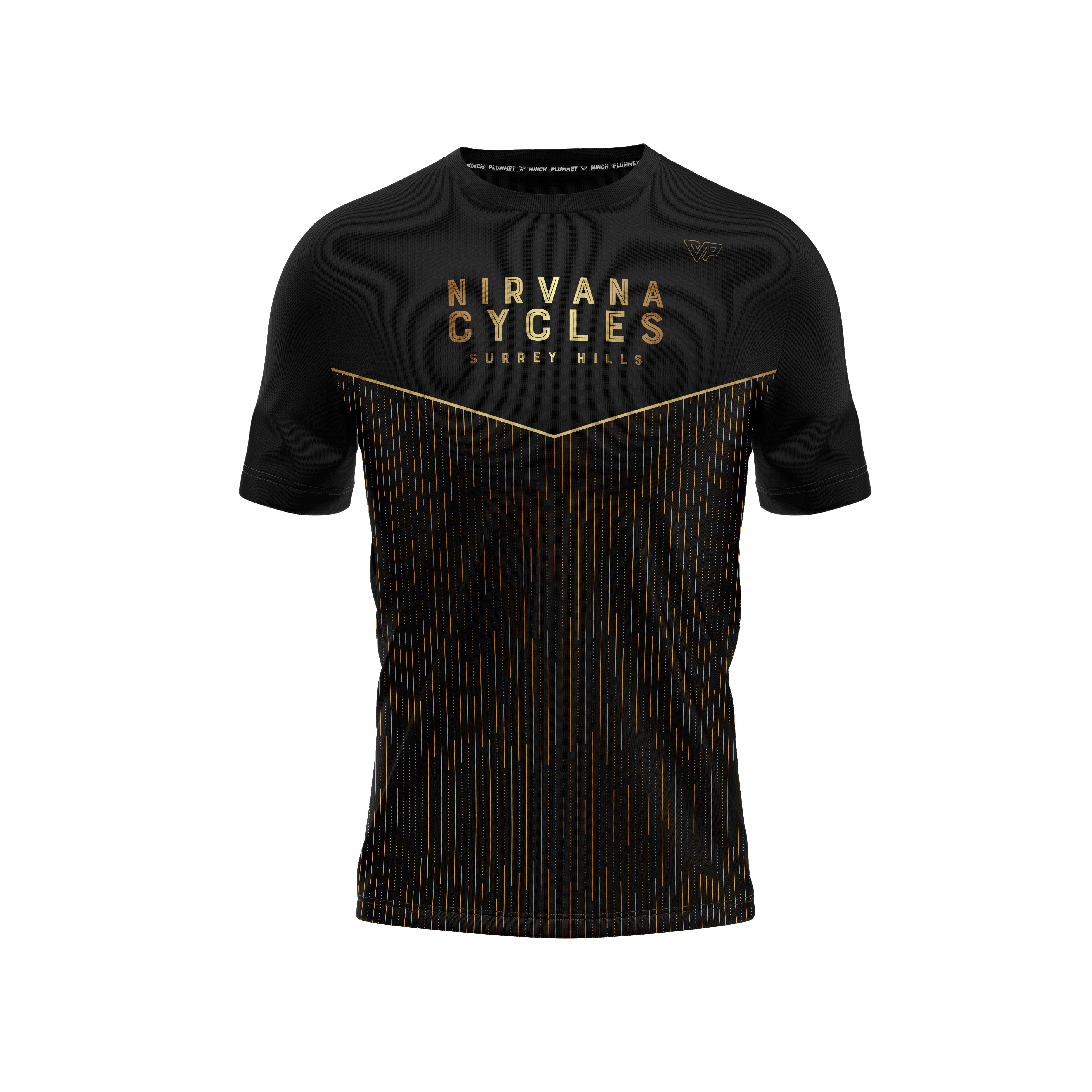 Nirvana Cycles Short Sleeve Jersey Front
