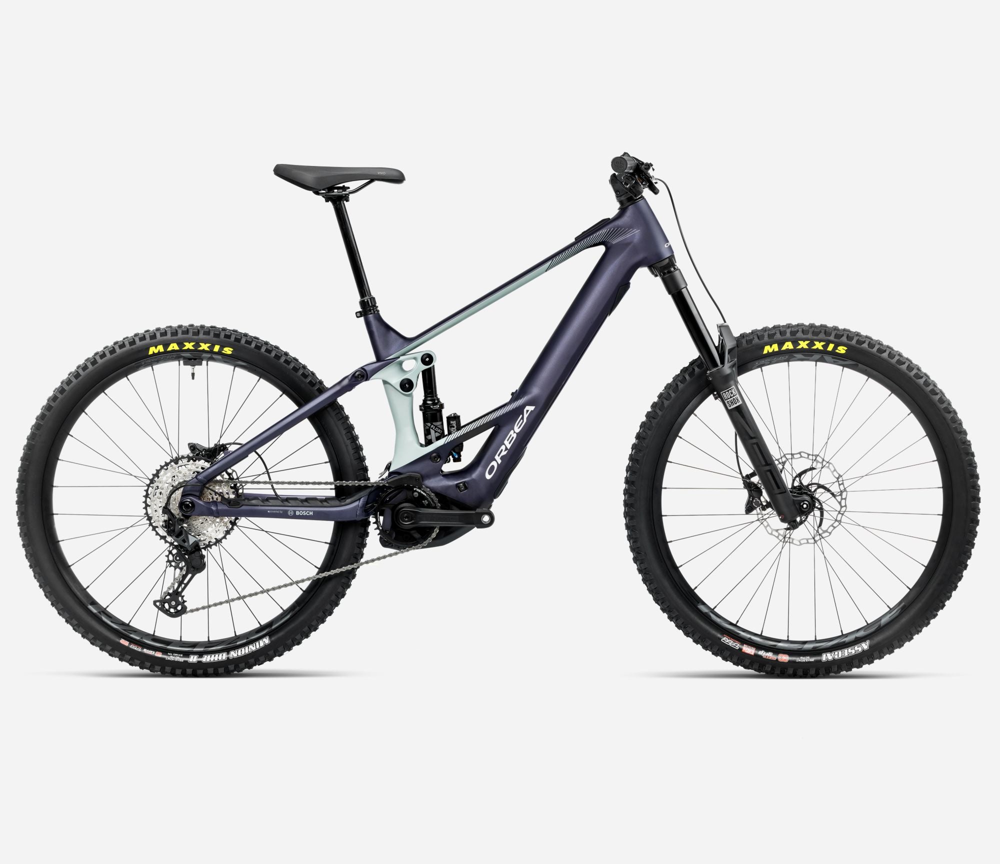 2025 Orbea Wild H20 Tanzanite Side View
