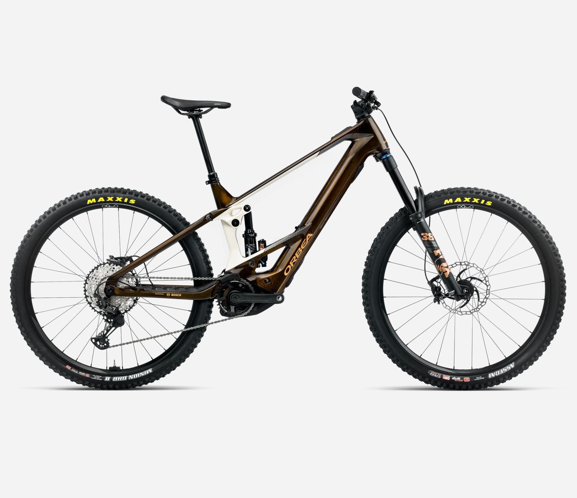 2025 Orbea Wild M10 Caramel Side View