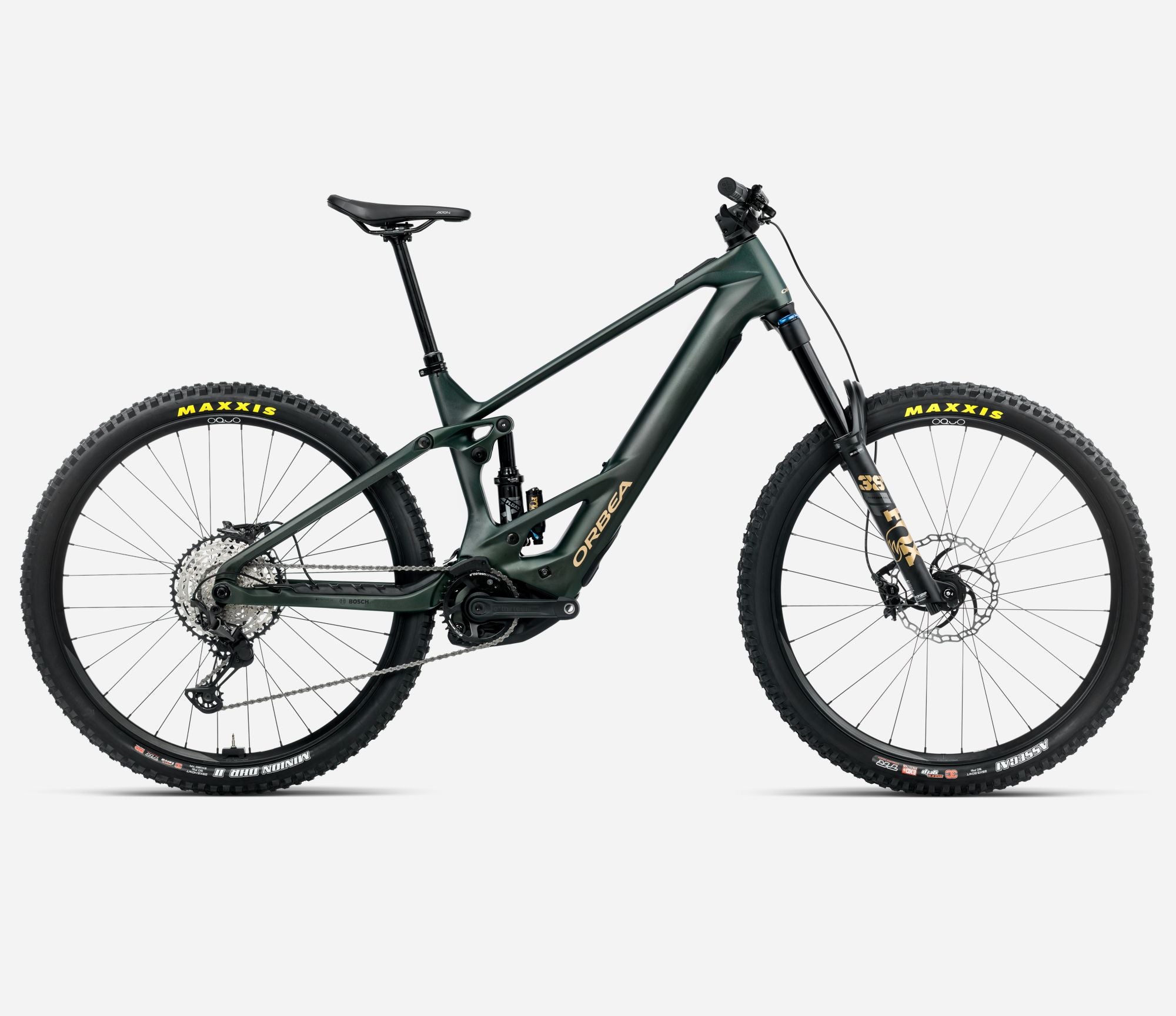 2025 Orbea Wild M10 Forest Green Side View
