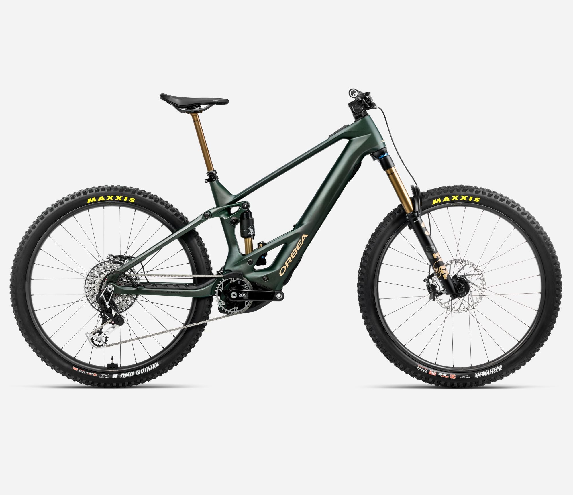 2025 Orbea Wild M-LTD Forest Green Side View