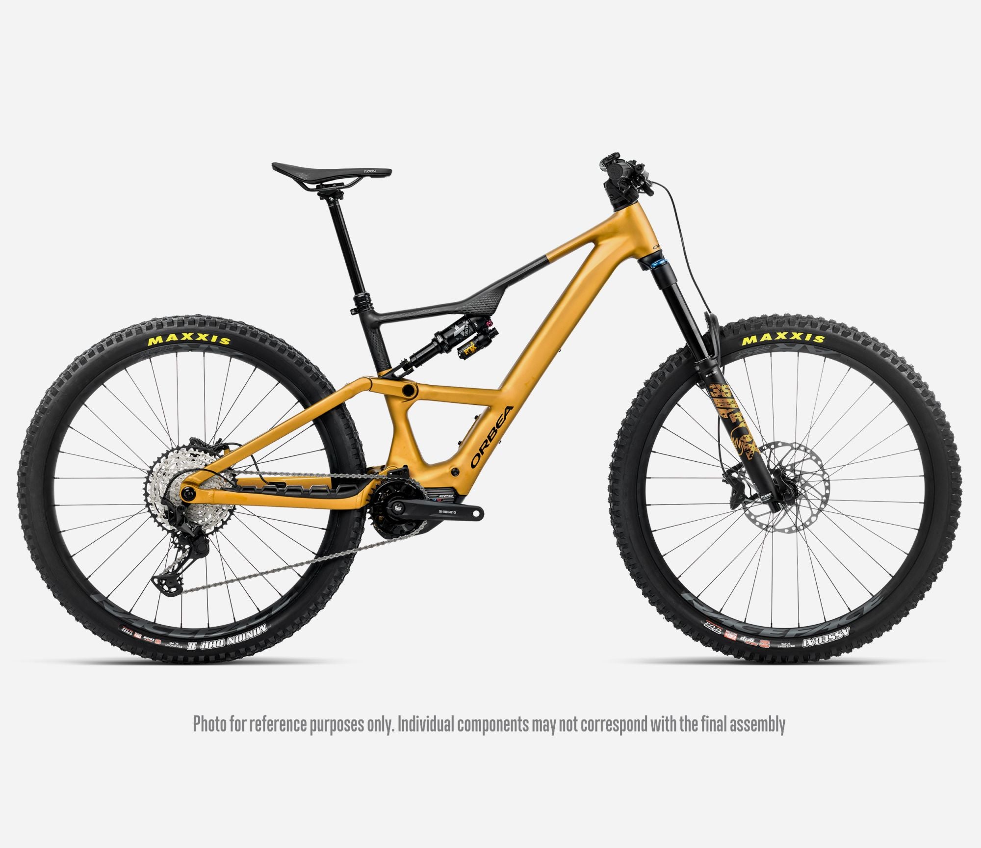 2026 Orbea Rise LT H10 Bumblebee yellow side view