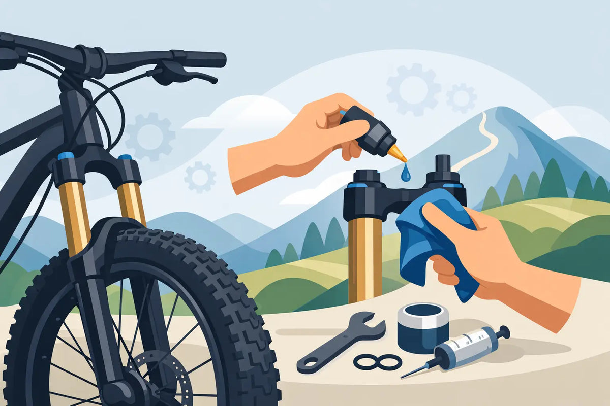 How to Maintain Suspension Forks on Your MTB