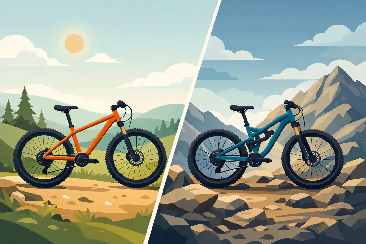 Hardtail or Full Suspension: Which Bike Fits?