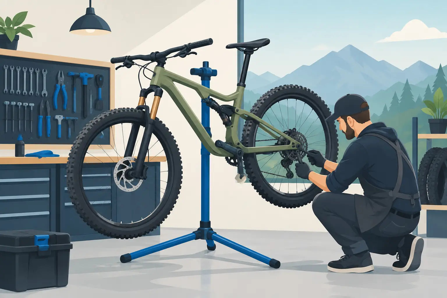 South East Bike Repair Workshop for Mountain Bikes