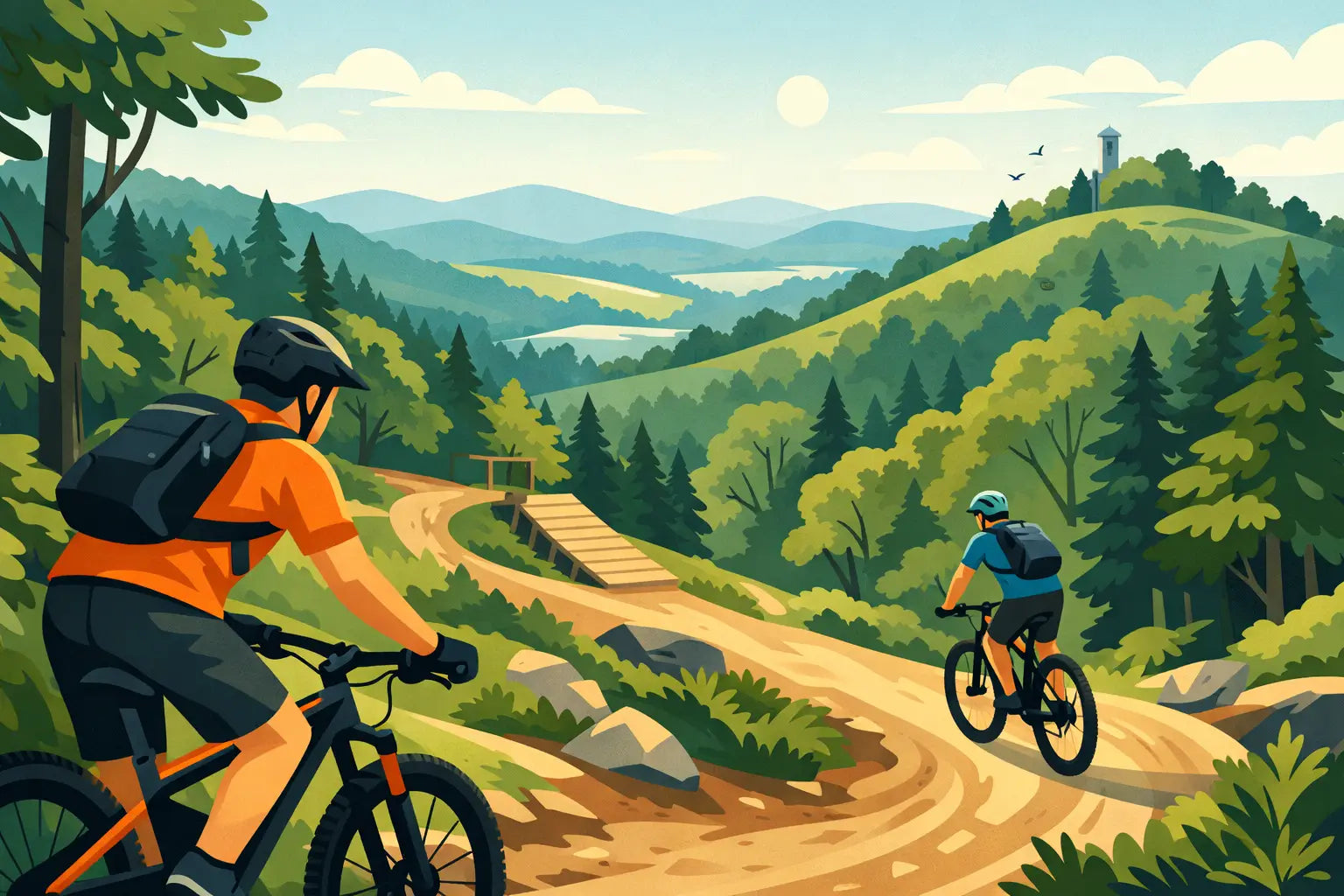 Surrey Hills Mountain Bike Trails Guide