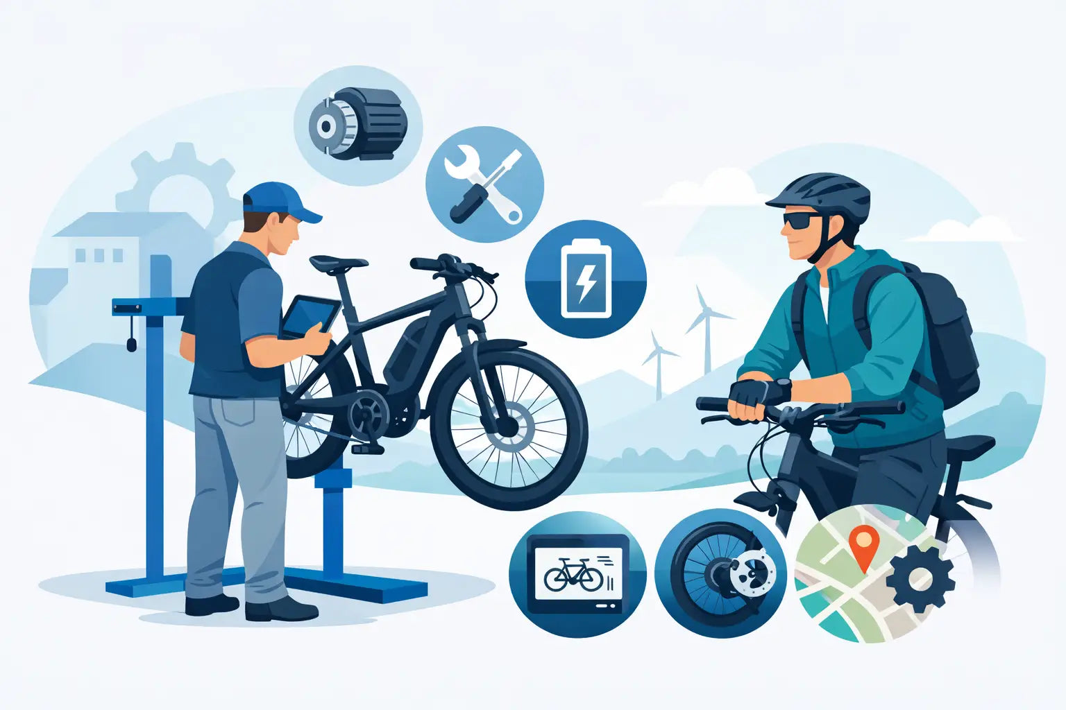 What Does Bosch Bike Service Include for Riders?