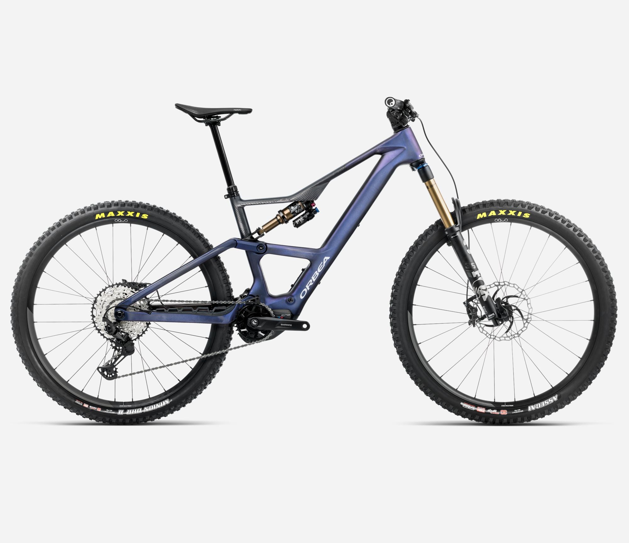 2025 Orbea Rise LT M10 Tanzanite Side View
