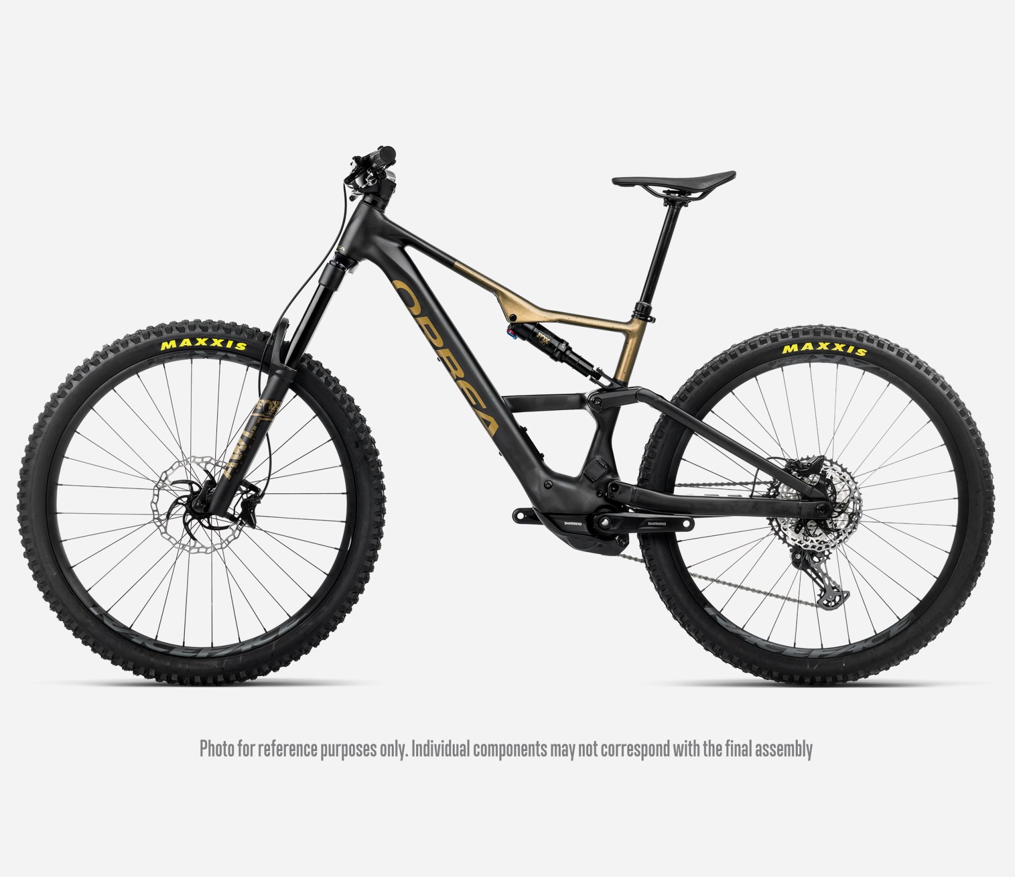 2026 Orbea Rise LT H20 Diamond Black Side View