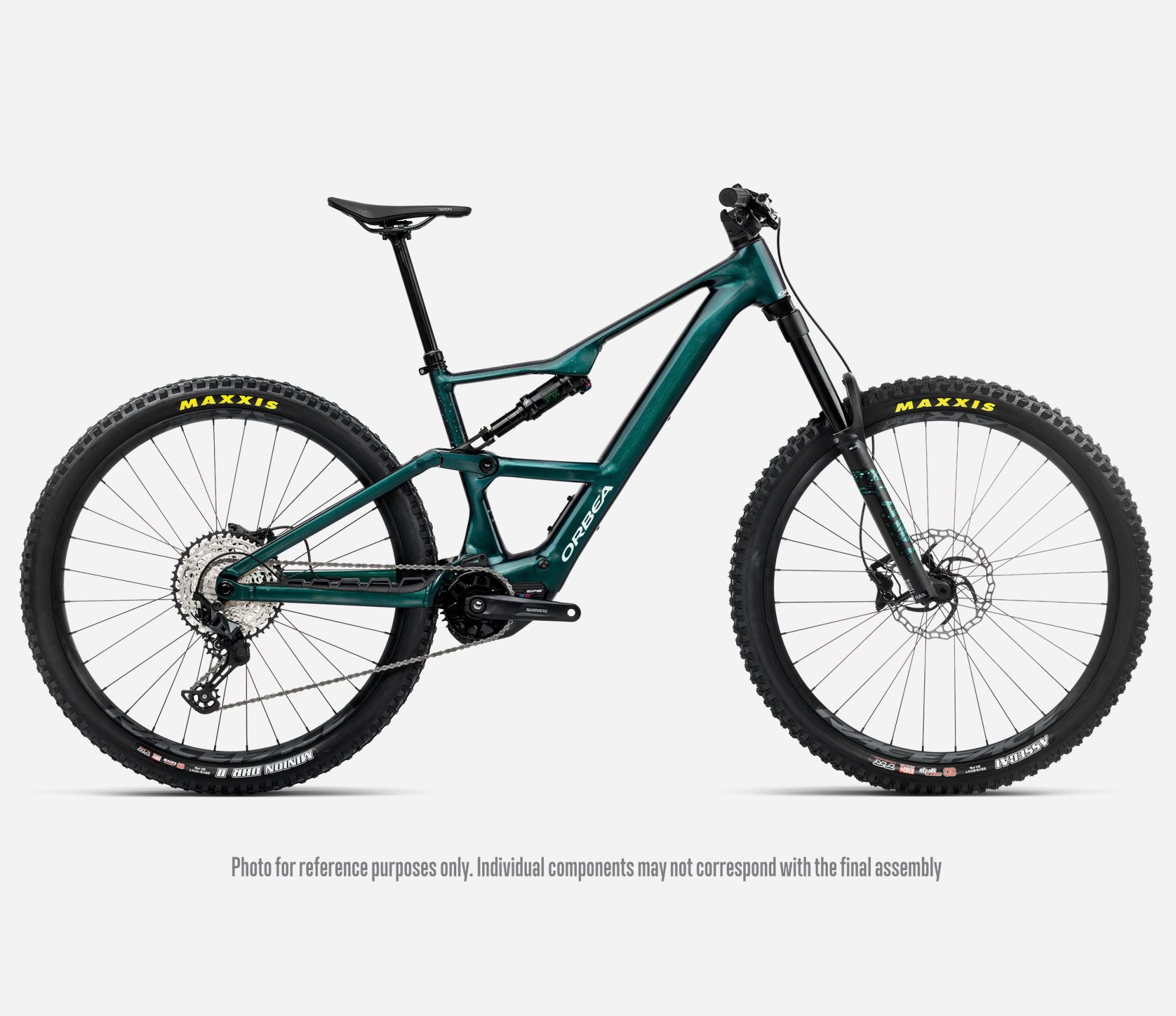 2026 Orbea Rise LT H20 escape green Side View