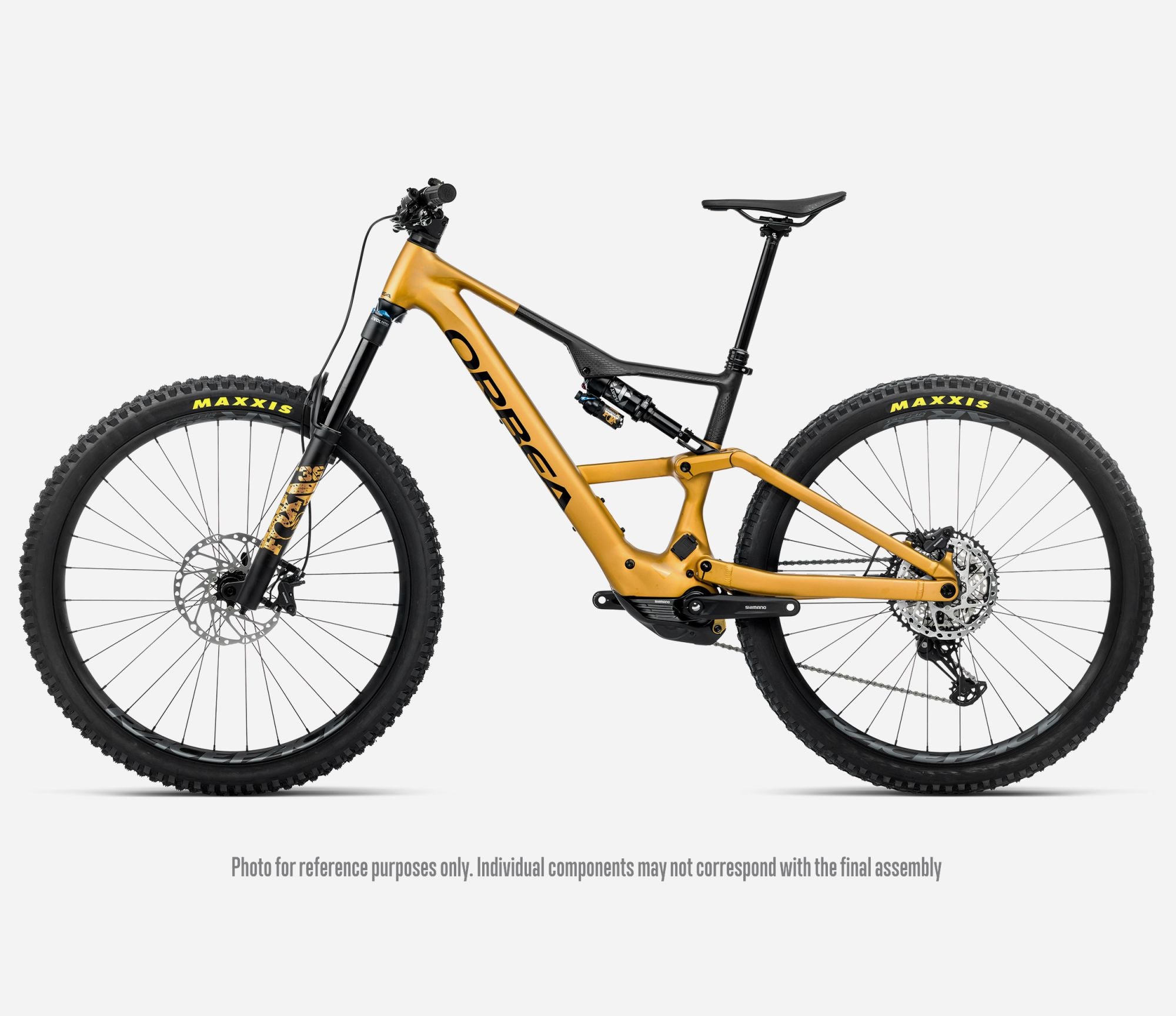 2026 Orbea Rise LT H10 Bumblebee yellow side view