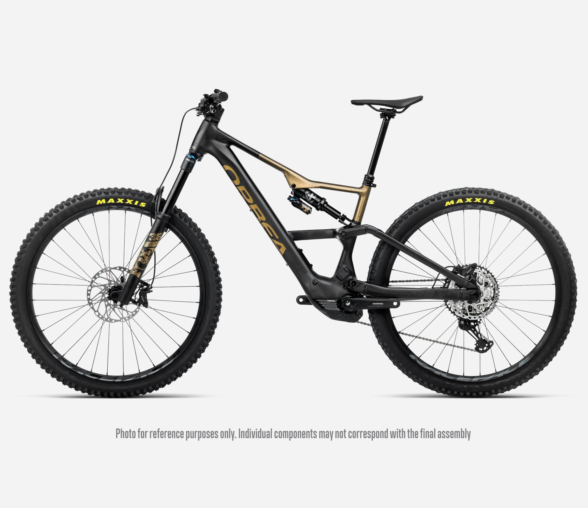 2026 Orbea Rise LT H10 Diamond Black side view