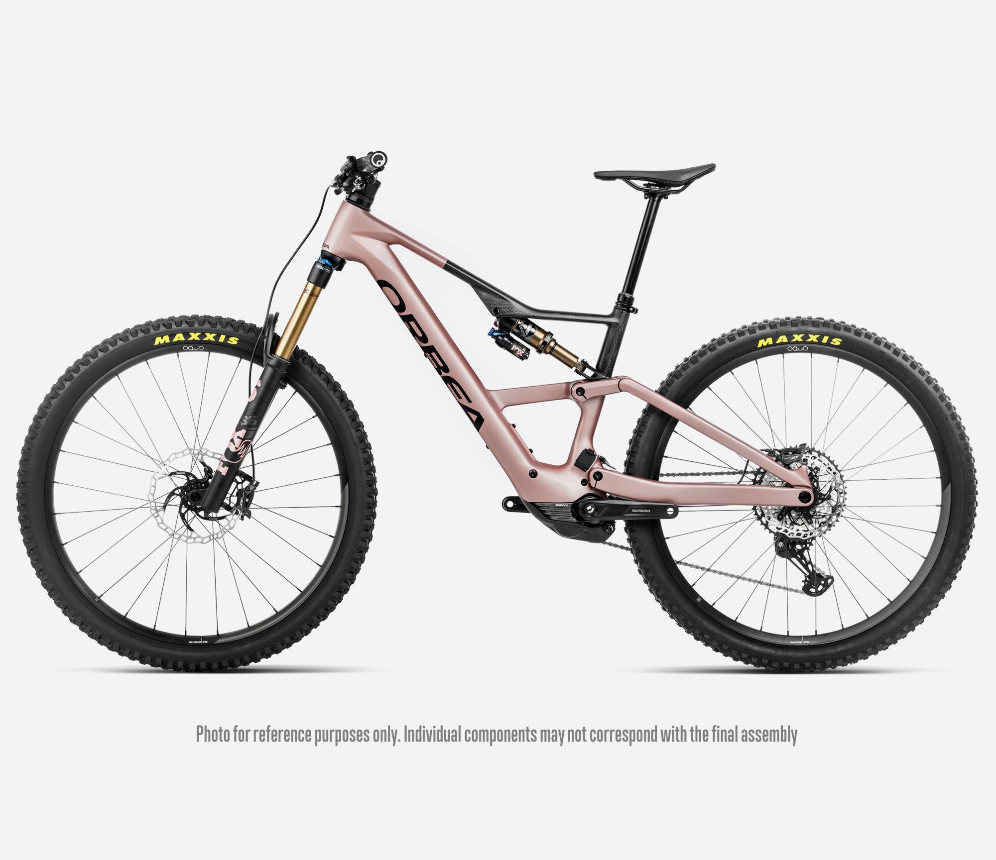 2026 Orbea Rise LT M10 desert rose  side view