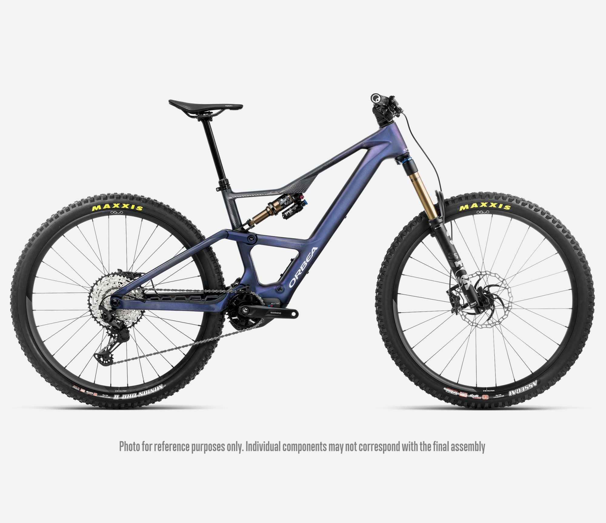 2026 Orbea Rise LT M10 tanzanite side view