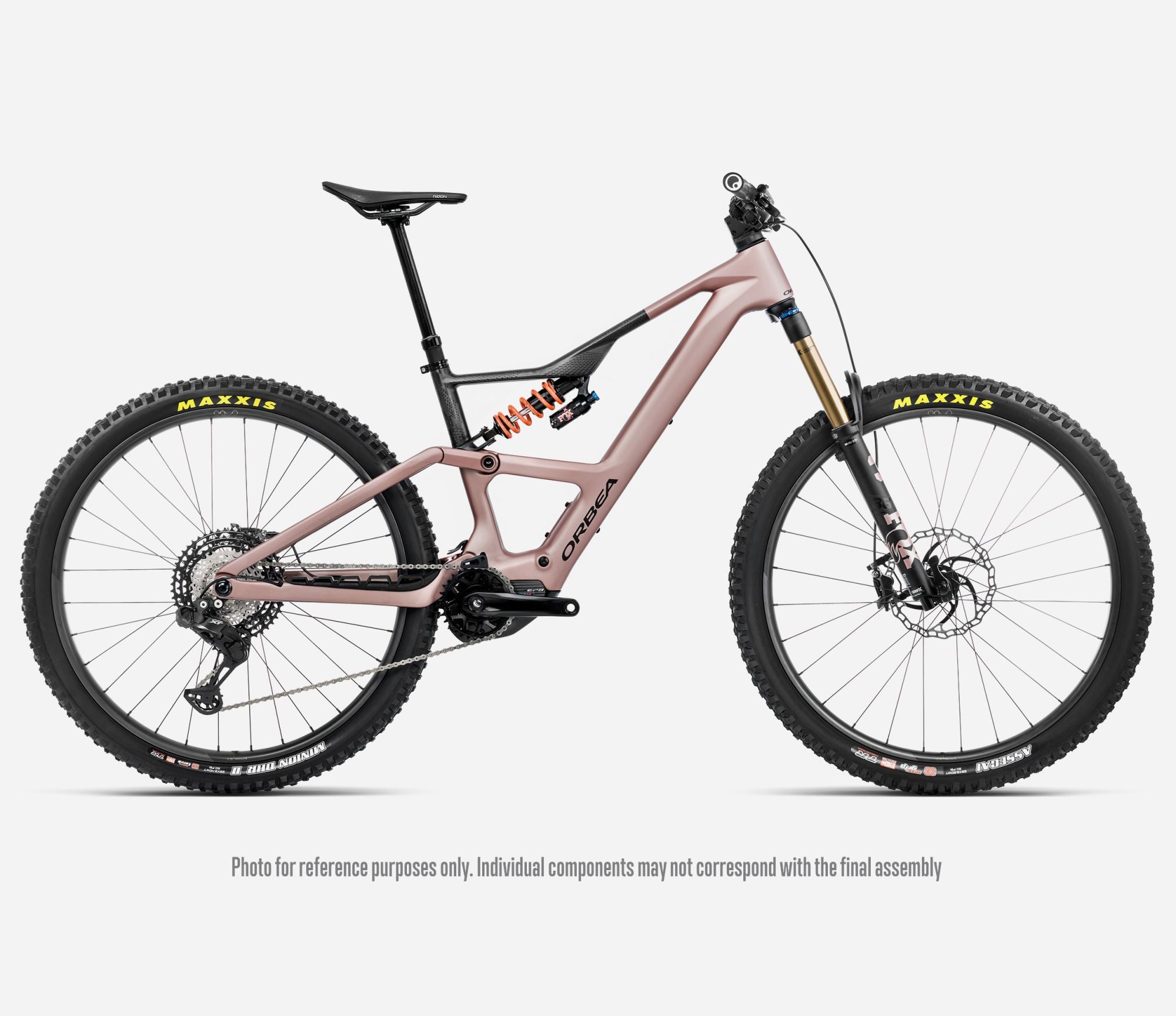 2026 Orbea Rise LT M-TEAM desert rose side view