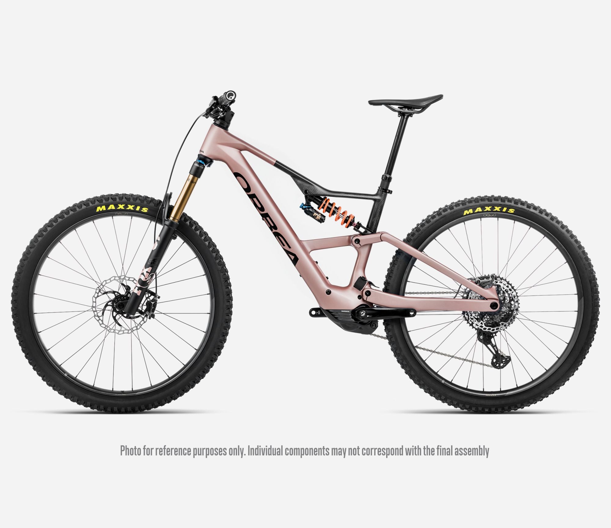 2026 Orbea Rise LT M-TEAM desert rose side view