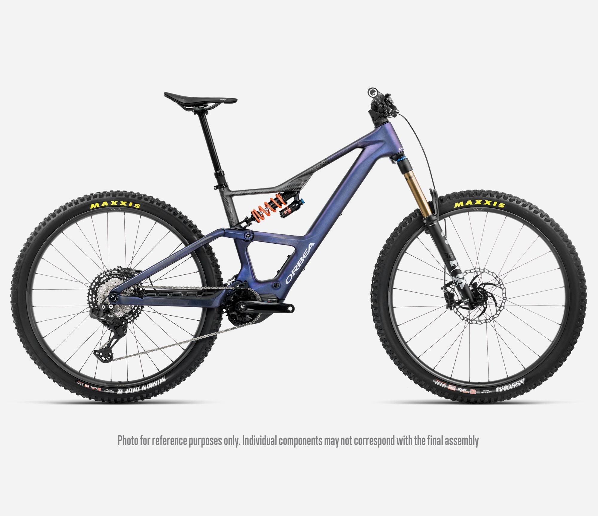 2026 Orbea Rise LT M-TEAM Tanzanite side view