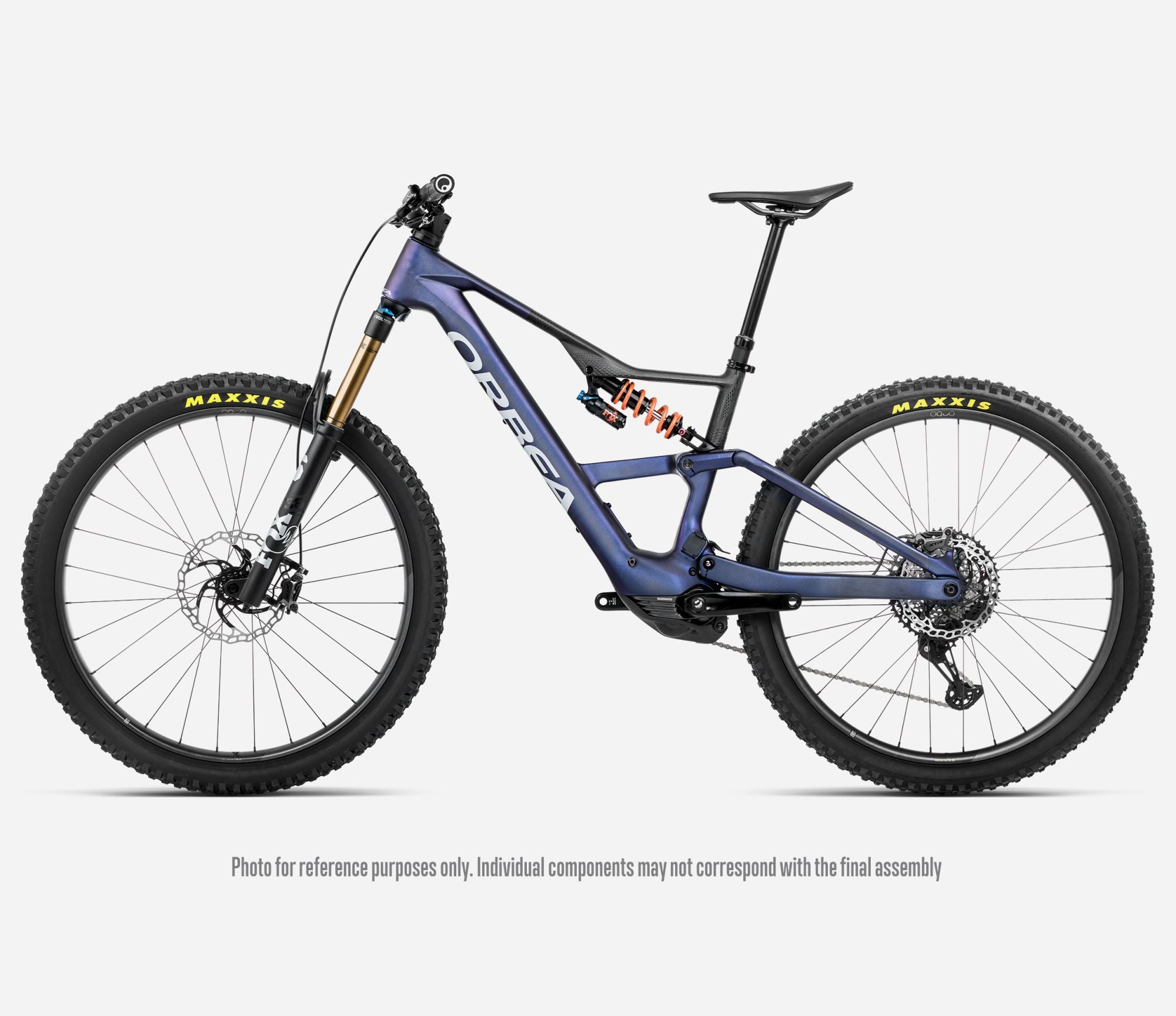 2026 Orbea Rise LT M-TEAM Tanzanite side view