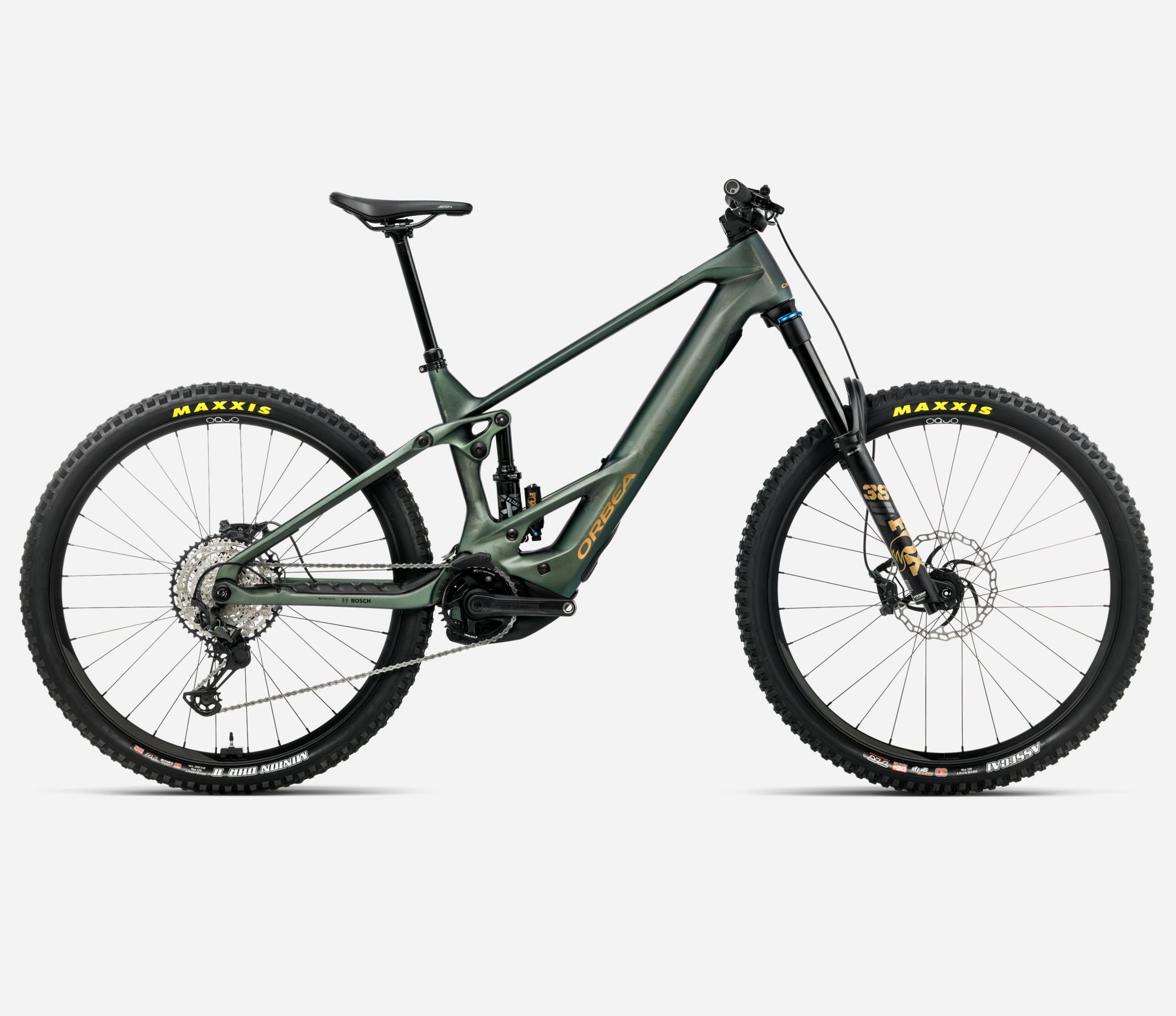2026 Orbea Wild m20 seaweed side view