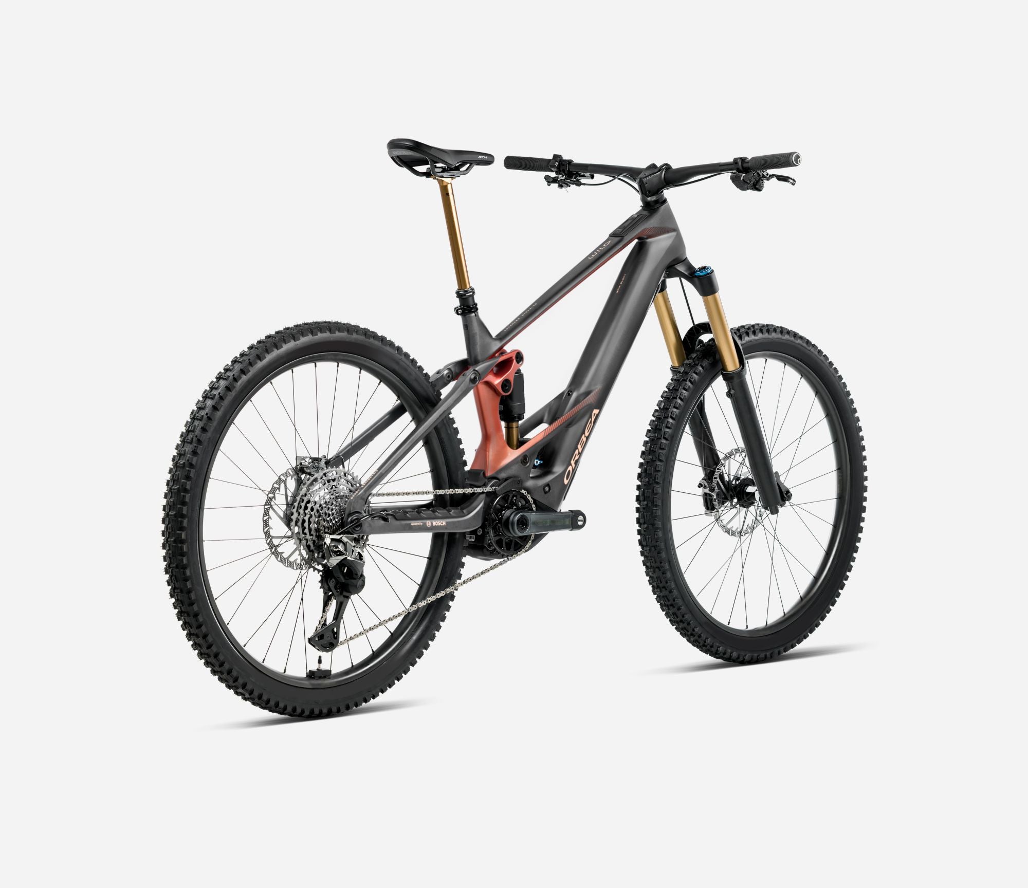 2026 Orbea Wild m20 mars red rear view