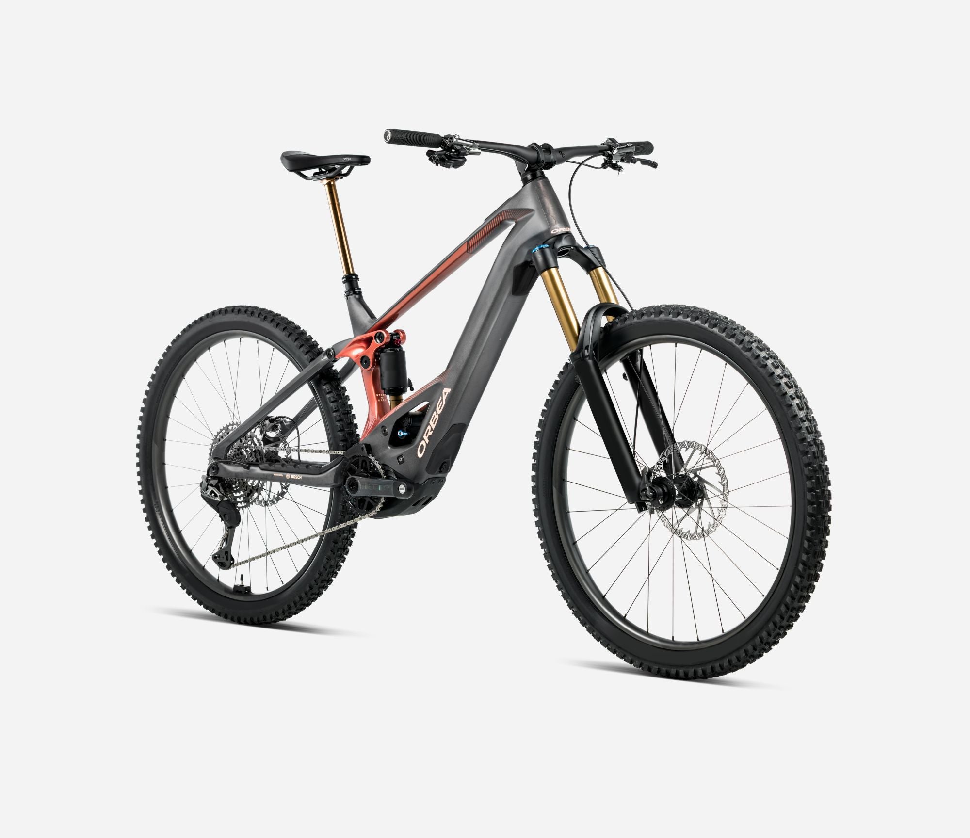 2026 orbea wild m-team mars red front view